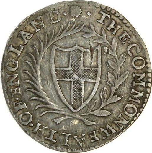Obverse Sixpence 1657 - Silver Coin Value - United Kingdom, Commonwealth