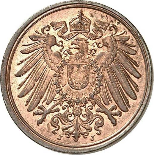 Reverse 1 Pfennig 1901 J "Type 1890-1916" - Coin Value - Germany, German Empire