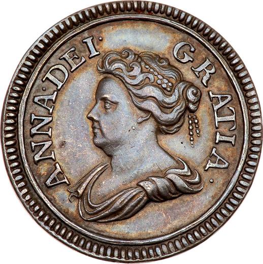 Avers Probe 1 Farthing 1713 - Münze Wert - Großbritannien, Anne