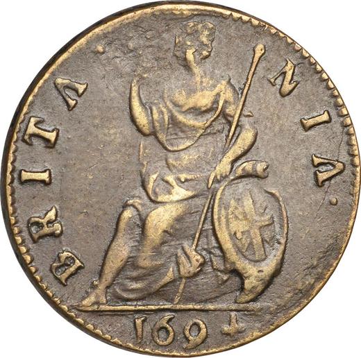 Reverse Farthing 1694 -  Coin Value - United Kingdom, William III and Mary II