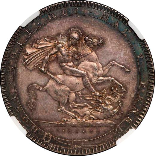 Reverse Crown 1819 Plain edge - Silver Coin Value - United Kingdom, George III