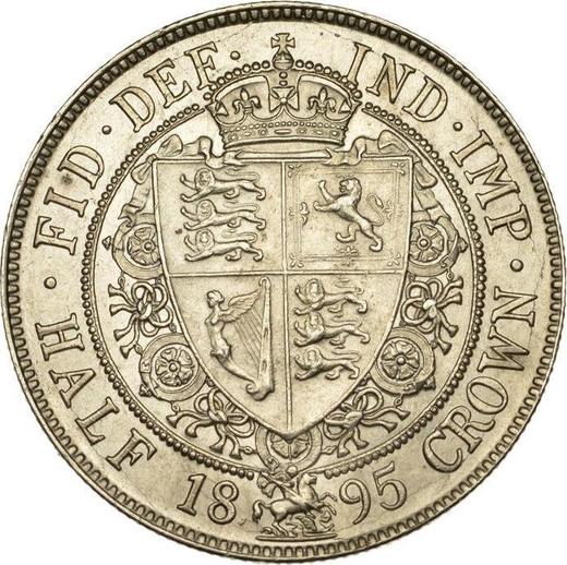 Reverse Halfcrown 1895 TB - Silver Coin Value - United Kingdom, Victoria