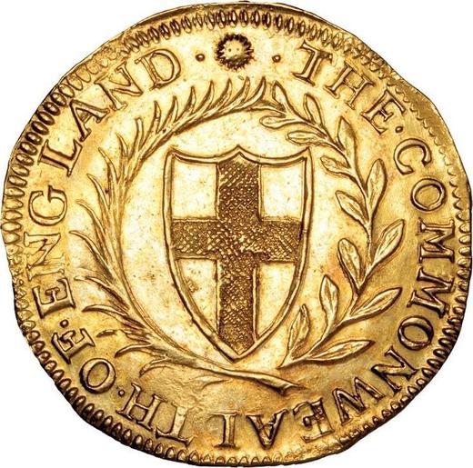 Anverso Unite 1653 - valor de la moneda de oro - Gran Bretaña, Mancomunidad