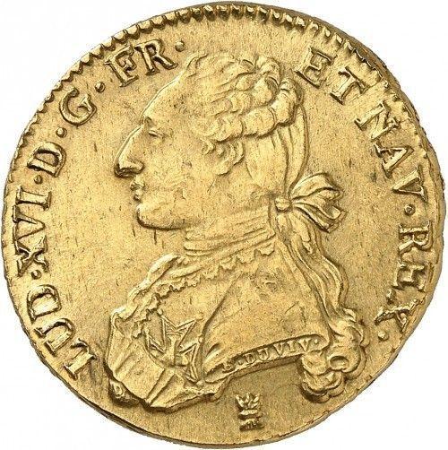 Obverse Double Louis d'Or 1775 I - Gold Coin Value - France, Louis XVI