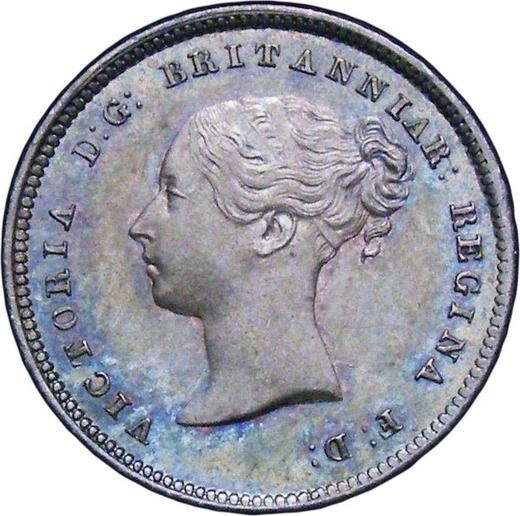 Obverse Fourpence (Groat) 1841 "Type 1838-1887" - Silver Coin Value - United Kingdom, Victoria