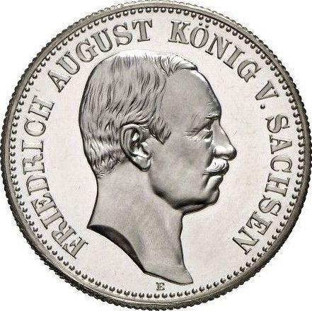 Obverse 2 Mark 1905 E "Saxony" - Silver Coin Value - Germany, German Empire