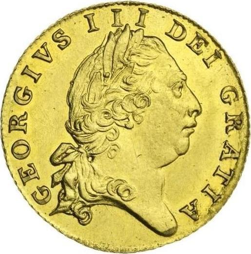 Obverse Half Guinea 1801 "Garter" - Gold Coin Value - United Kingdom, George III