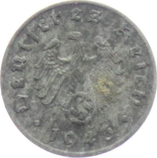 Revers 1 Reichspfennig 1943 G "Typ 1940-1945" - Münze Wert - Deutschland, Drittes Reich
