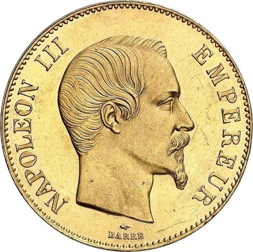 Avers 100 Francs 1859 A "Typ 1855-1860" - Goldmünze Wert - Frankreich, Napoleon III