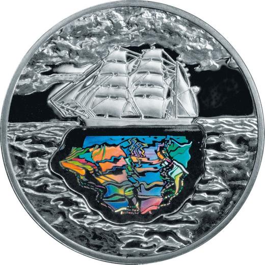 Reverse 10 Zlotych 2007 MW RK "125th Anniversary of Konrad Korzeniowski's Birth" - Silver Coin Value - Poland, III Republic after denomination