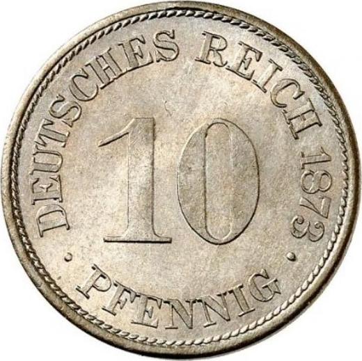 Obverse 10 Pfennig 1873 H "Type 1873-1889" -  Coin Value - Germany, German Empire