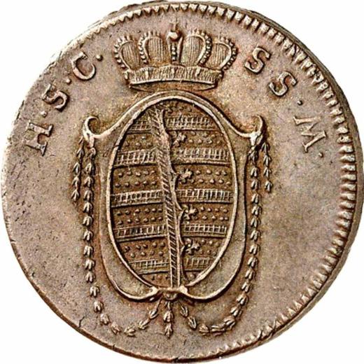 Anverso 3 Pfennige 1806 - valor de la moneda  - Sajonia-Coburgo-Saalfeld, Ernesto I
