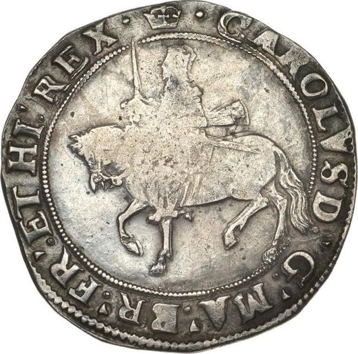 Obverse Halfcrown no date (1625-1642) "Third type of horseman" - Silver Coin Value - United Kingdom, Charles I