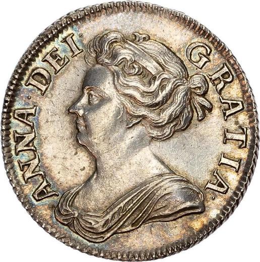 Obverse Shilling 1708 "Third draped bust" - Silver Coin Value - United Kingdom, Anne