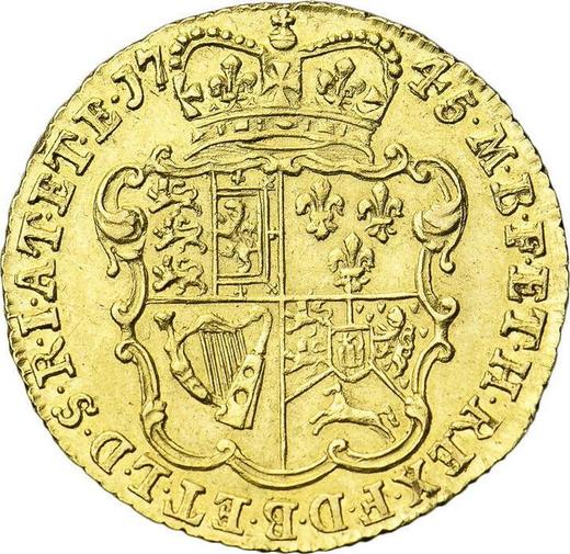 Reverse Half Guinea 1745 "Intermediate Head" - Gold Coin Value - United Kingdom, George II