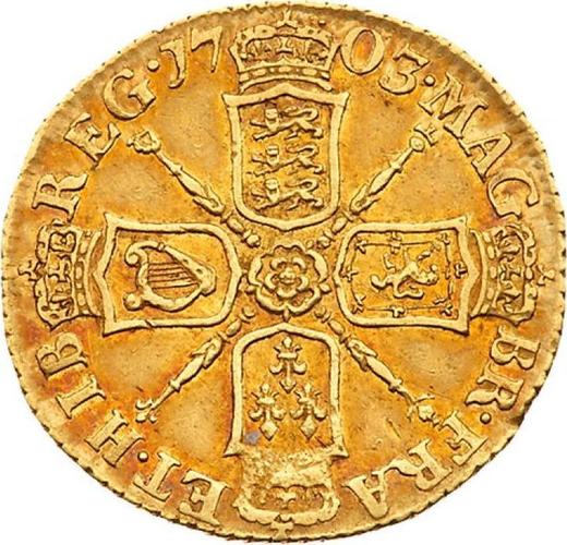Reverse Half Guinea 1703 "Pre-Union" VIGO - Gold Coin Value - United Kingdom, Anne