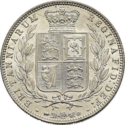 Reverse Halfcrown 1878 - Silver Coin Value - United Kingdom, Victoria