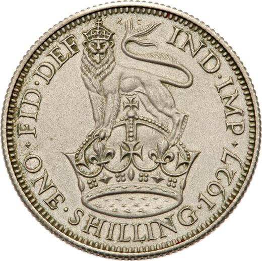 Reverse Shilling 1927 "Type 1927-1936" - Silver Coin Value - United Kingdom, George V