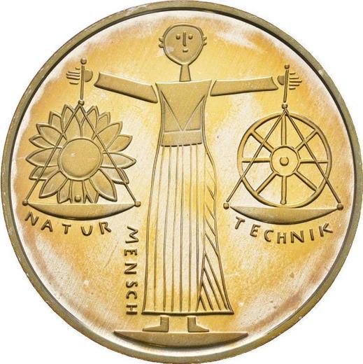 Obverse 10 Mark 2000 J "EXPO 2000" - Silver Coin Value - Germany, FRG