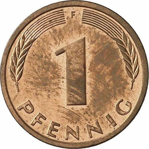 Obverse 1 Pfennig 1991 F -  Coin Value - Germany, FRG