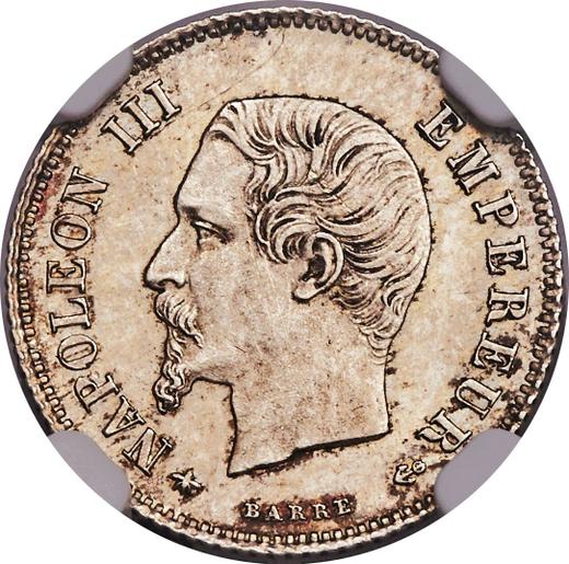 Obverse 20 Centimes 1856 BB "Type 1853-1863" - Silver Coin Value - France, Napoleon III
