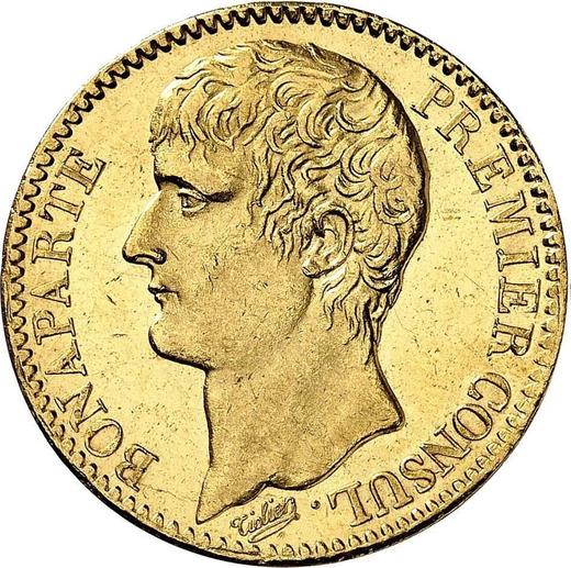 Obverse 40 Francs AN XI (1802-1803) A - Gold Coin Value - France, Napoleon I