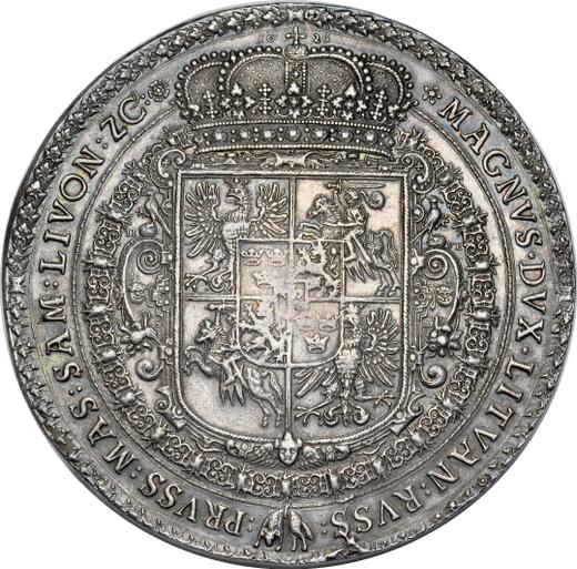 Reverso Donación 100 ducados 1621 Plata - valor de la moneda de plata - Polonia, Segismundo III