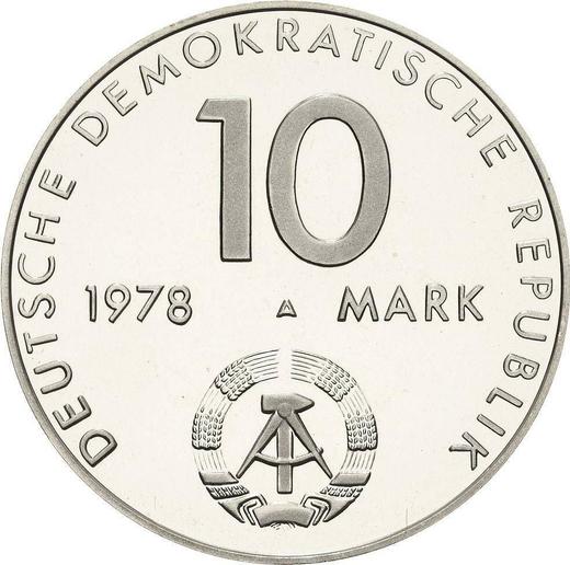 Revers 10 Mark 1978 A "Weltraumflug UdSSR-DDR" - Münze Wert - Deutschland, DDR