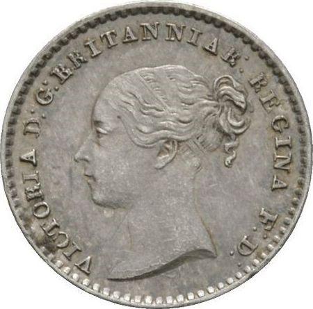 Obverse Penny 1861 "Type 1838-1887" - Silver Coin Value - United Kingdom, Victoria