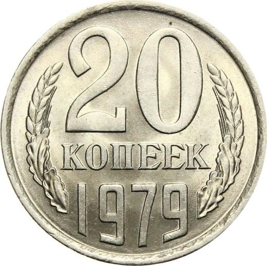 Reverse 20 Kopeks 1979 "Type 1961-1991" -  Coin Value - Russia, Soviet Union - USSR