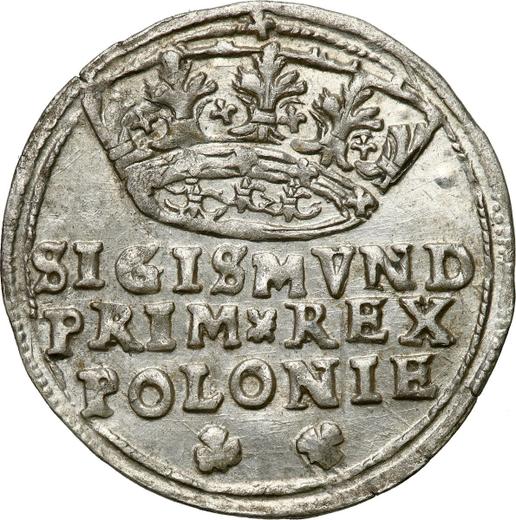 Anverso 1 grosz 1545 - valor de la moneda de plata - Polonia, Segismundo I