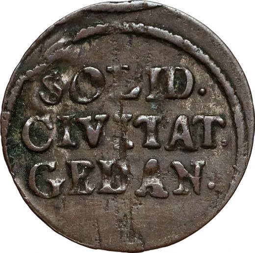 Revers Schilling (Szelag) 1688 "Danzig" - Silbermünze Wert - Polen, Johann III Sobieski