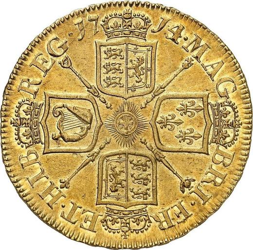 Reverse Five guineas 1714 "Post Union" - Gold Coin Value - United Kingdom, Anne