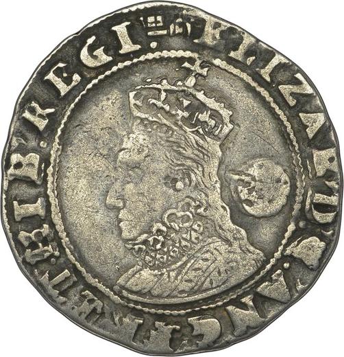 Obverse Sixpence 1597 "Sixth issue" - Silver Coin Value - United Kingdom, Elizabeth I