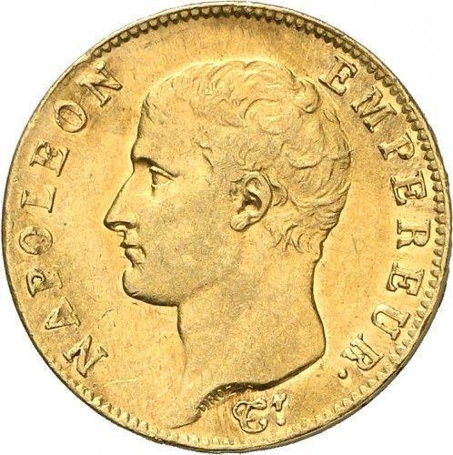 Obverse 20 Francs AN 13 (1804-1805) Q - Gold Coin Value - France, Napoleon I