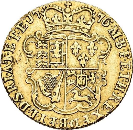 Reverse Half Guinea 1776 "Fourth laureate bust" - Gold Coin Value - United Kingdom, George III
