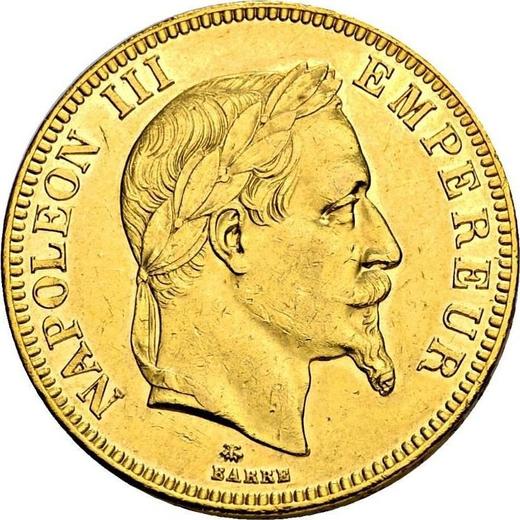 Avers 100 Francs 1864 A "Typ 1862-1870" - Goldmünze Wert - Frankreich, Napoleon III