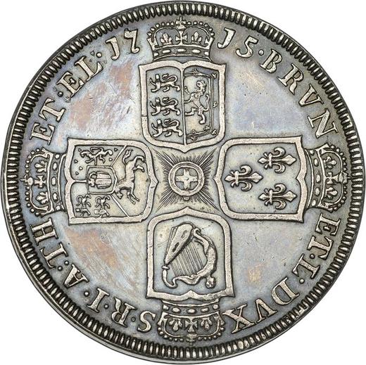 Reverse Pattern Halfcrown 1715 - Silver Coin Value - United Kingdom, George I