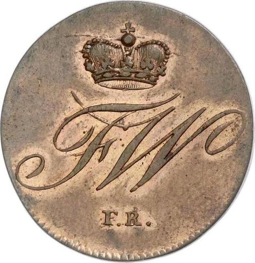 Obverse 2 Pfennig 1815 FR -  Coin Value - Brunswick-Wolfenbüttel, Frederick William