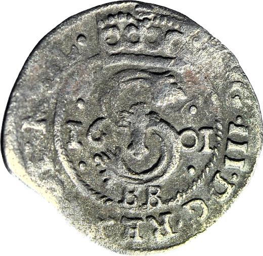 Avers Schilling (Szelag) 1601 BB "Bromberg Münzstätte" - Silbermünze Wert - Polen, Sigismund III