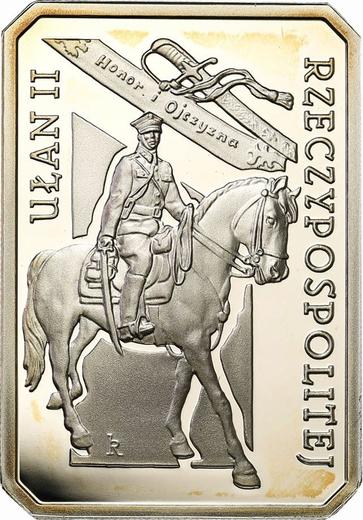 Revers 10 Zlotych 2011 MW RK "Ulan" - Silbermünze Wert - Polen, III Republik Polen nach Stückelung