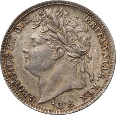 Obverse Penny 1822 "Maundy" - Silver Coin Value - United Kingdom, George IV