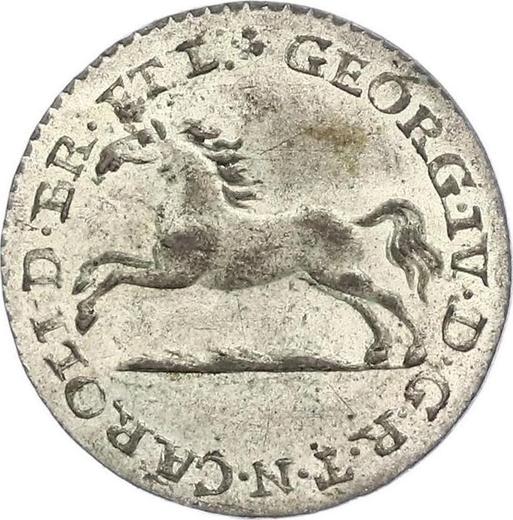 Obverse 1/24 Thaler 1823 CvC - Silver Coin Value - Brunswick-Wolfenbüttel, Charles II