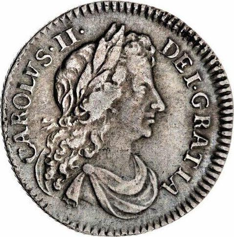 Obverse Sixpence 1682 - Silver Coin Value - United Kingdom, Charles II