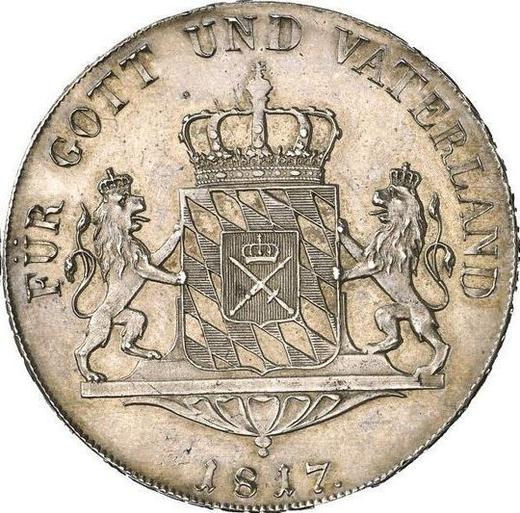 Revers Taler 1817 "Typ 1807-1825" - Silbermünze Wert - Bayern, Maximilian I