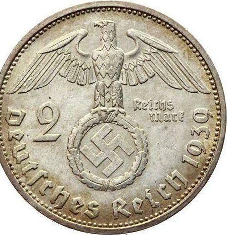 Reverse 2 Reichsmark 1939 F "Type 1936-1939" - Silver Coin Value - Germany, Third Reich