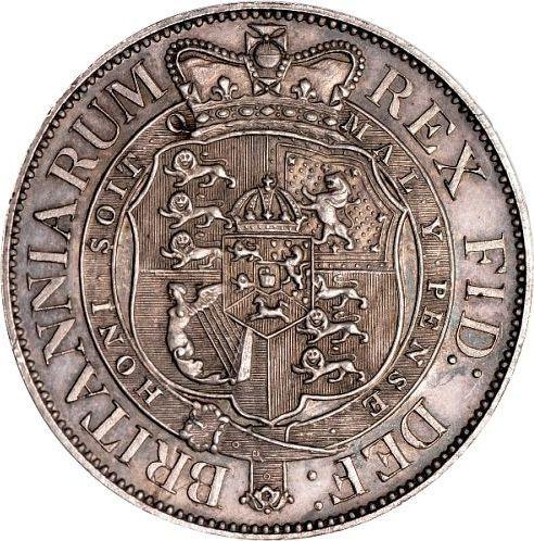 Reverse Halfcrown 1817 "Small head" Plain edge - Silver Coin Value - United Kingdom, George III
