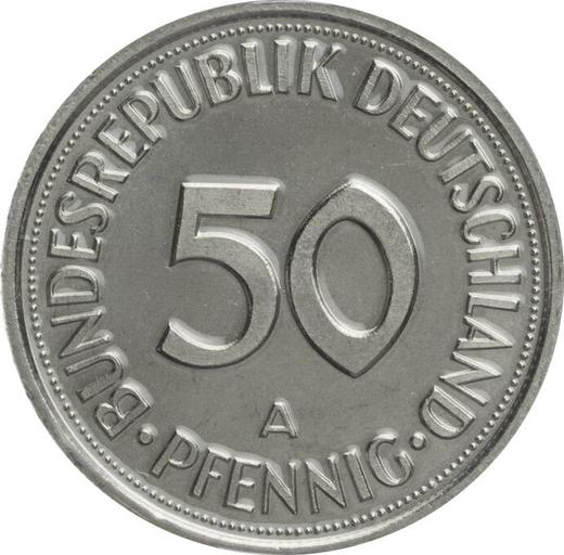 Anverso 50 Pfennige 2000 A - valor de la moneda - Alemania, RFA