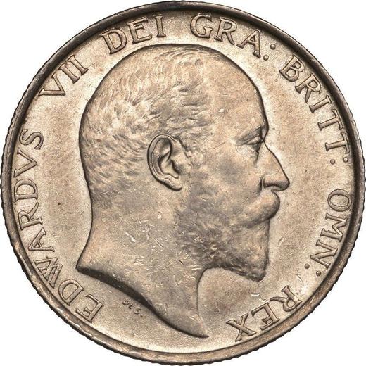 Obverse Shilling 1904 - Silver Coin Value - United Kingdom, Edward VII