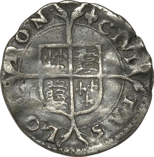 Reverse Penny no date (1559-1660) "First issue" Line border - Silver Coin Value - United Kingdom, Elizabeth I